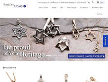 Tablet Screenshot of jewelryjudaica.com